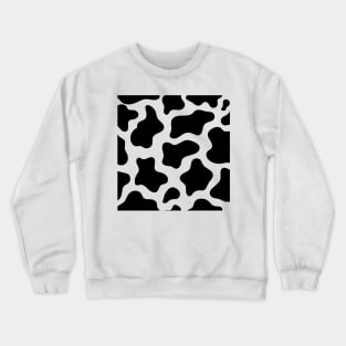 Cow Pattern Crewneck Sweatshirt